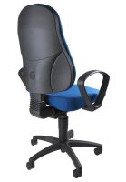 Topstar Bürostuhl Body Balance 50, BAL50T26 Stoff blau, Gestell schwarz