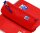 OXFORD Schlampermäppchen rot, 22,0 x 7,0 cm