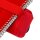 OXFORD Schlampermäppchen rot, 22,0 x 7,0 cm