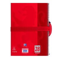 OXFORD Schlampermäppchen rot, 23,0 x 11,0 cm
