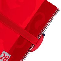 OXFORD Schlampermäppchen rot, 23,0 x 11,0 cm