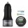 nevox USB PD TYPE C + QC3.0 Kfz-Ladeadapter schwarz, 63 Watt / VA