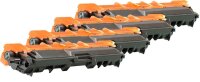 KMP B-T58V  schwarz, cyan, magenta, gelb Toner kompatibel zu brother TN-242BK/TN-246CMY, 4er-Set