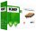 KMP B-T58V  schwarz, cyan, magenta, gelb Toner kompatibel zu brother TN-242BK/TN-246CMY, 4er-Set