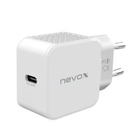 nevox USB PD TYPE C / PPS Ladeadapter weiß, 30 Watt