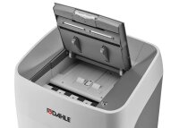 DAHLE ShredMATIC 300 Aktenvernichter mit Partikelschnitt P-5, 2 x 15 mm, bis 300 Blatt, grau