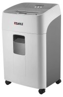 DAHLE ShredMATIC 300 Aktenvernichter mit Partikelschnitt P-5, 2 x 15 mm, bis 300 Blatt, grau