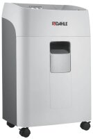 DAHLE ShredMATIC 300 Aktenvernichter mit Partikelschnitt P-5, 2 x 15 mm, bis 300 Blatt, grau