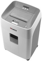 DAHLE ShredMATIC 300 Aktenvernichter mit Partikelschnitt P-5, 2 x 15 mm, bis 300 Blatt, grau