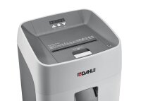 DAHLE ShredMATIC 300 Aktenvernichter mit Partikelschnitt P-5, 2 x 15 mm, bis 300 Blatt, grau