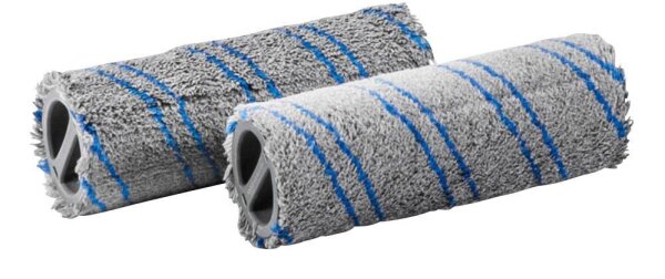 KÄRCHER Universalwalzenset Walzenset für Hartbodenreiniger Polyester 60 °C waschbar, 2 St.