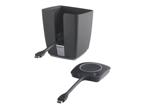 BARCO ClickShare Tray Schalterablage mit 2x ClickShare USB-C Buttons Präsentationssystem