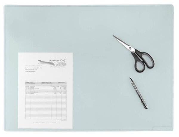 DURABLE Schreibtischunterlage Duraglas transparent Kunststoff 65,0 x 50,0 cm, 1