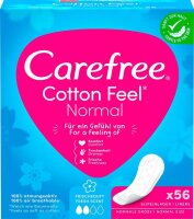 Carefree Slipeinlagen Normal Cotton Feel mit Frischeduft,...