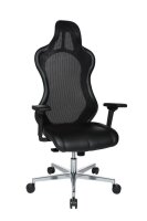 Topstar Bürostuhl Open Chief Premium, SR79WTW3S100 Stoff schwarz, Gestell alu