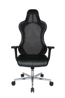 Topstar Bürostuhl Open Chief Premium, SR79WTW3S100 Stoff schwarz, Gestell alu