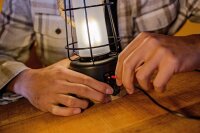 brennenstuhl CAL 1 LED Campinglampe schwarz, 10 - 350 Lumen