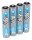 ANSMANN Akkus Ni-MH Micro AAA 800 mAh, 4 St.