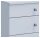 VCM my office Lona Rollcontainer weiß 4 Auszüge 42,0 x 50,0 x 57,0 cm