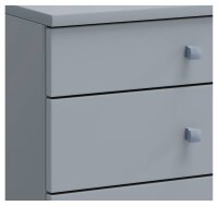 VCM my office Lona Rollcontainer grau 4 Auszüge 42,0 x 75,0 x 57,0 cm