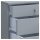 VCM my office Lona Rollcontainer grau 4 Auszüge 42,0 x 75,0 x 57,0 cm