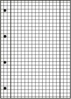 OXFORD Briefblock Schule gelocht DIN A4 kariert Lineatur...
