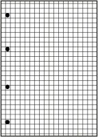 OXFORD Briefblock Schule gelocht DIN A4 kariert Lineatur 22, 1 Block