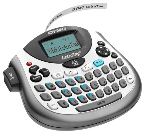 DYMO LetraTag LT-100T Beschriftungsgerät silber
