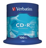 verbatim CD-R 700 MB, 100 St.