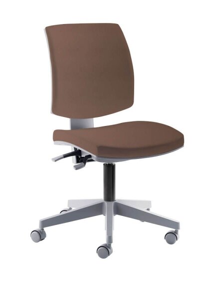 Mayer Kinderdrehstuhl myFLEXO, 2432 SO 26 485 Stoff braun, Gestell grau