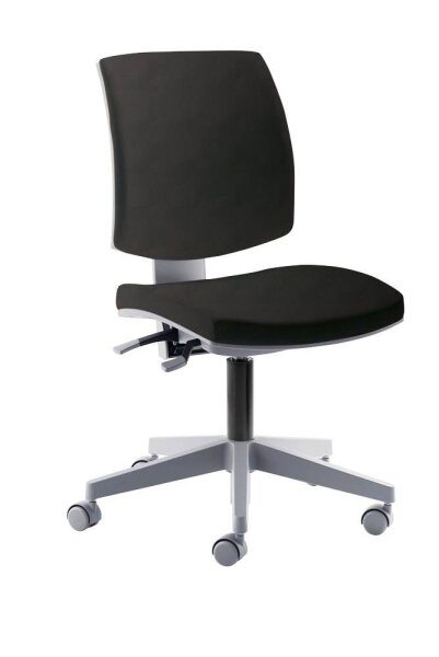 Mayer Kinderdrehstuhl myFLEXO, 2432 SO 26 487 Stoff schwarz, Gestell grau