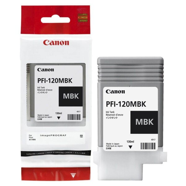 Canon PFI-120 MBK mattschwarz Druckerpatrone