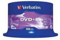 verbatim DVD+R 4,7 GB, 50 St.