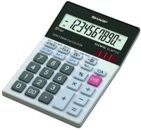 SHARP EL-M711G Tischrechner lichtgrau/schwarz