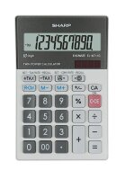 SHARP EL-M711G Tischrechner lichtgrau/schwarz