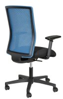 Topstar Bürostuhl Free Point, PA10TW1MP0CQ8 Stoff blau, Gestell schwarz