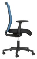 Topstar Bürostuhl Free Point, PA10TW1MP0CQ8 Stoff blau, Gestell schwarz