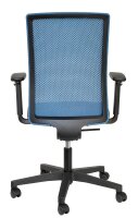 Topstar Bürostuhl Free Point, PA10TW1MP0CQ8 Stoff blau, Gestell schwarz