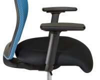 Topstar Bürostuhl Free Point, PA10TW1MP0CQ8 Stoff blau, Gestell schwarz