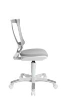 Topstar Kinderdrehstuhl Sitness X Chair 10, FX130CR33 Stoff grau, Gestell weiß