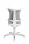 Topstar Kinderdrehstuhl Sitness X Chair 10, FX130CR33 Stoff grau, Gestell weiß