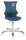 Topstar Kinderdrehstuhl Sitness X Chair 10, FX130CR55 Stoff blau, Gestell weiß