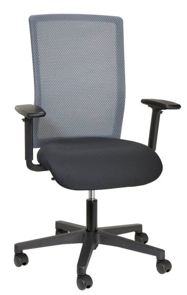 Topstar Bürostuhl Free Point, PA10TW1MP0BT3 Stoff grau, Gestell schwarz