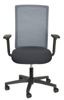 Topstar Bürostuhl Free Point, PA10TW1MP0BT3 Stoff grau, Gestell schwarz