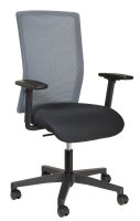 Topstar Bürostuhl Free Point, PA10TW1MP0BT3 Stoff grau, Gestell schwarz