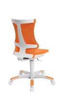 Topstar Kinderdrehstuhl Sitness X Chair 10, FX130CR44 Stoff orange, Gestell weiß