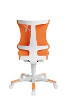 Topstar Kinderdrehstuhl Sitness X Chair 10, FX130CR44 Stoff orange, Gestell weiß