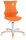 Topstar Kinderdrehstuhl Sitness X Chair 10, FX130CR44 Stoff orange, Gestell weiß