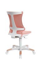 Topstar Kinderdrehstuhl Sitness X Chair 10, FX130CR11 Stoff rosa, Gestell weiß
