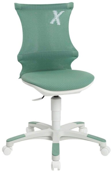 Topstar Kinderdrehstuhl Sitness X Chair 10, FX130CR66 Stoff grün, Gestell weiß